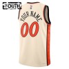 Detroit Pistons Custom Nike 2024-25 City Edition Valkoinen Lasten Pelipaidat Swingman